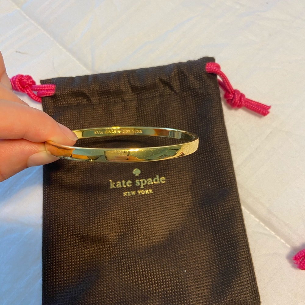 Kate Spade gold bracelet